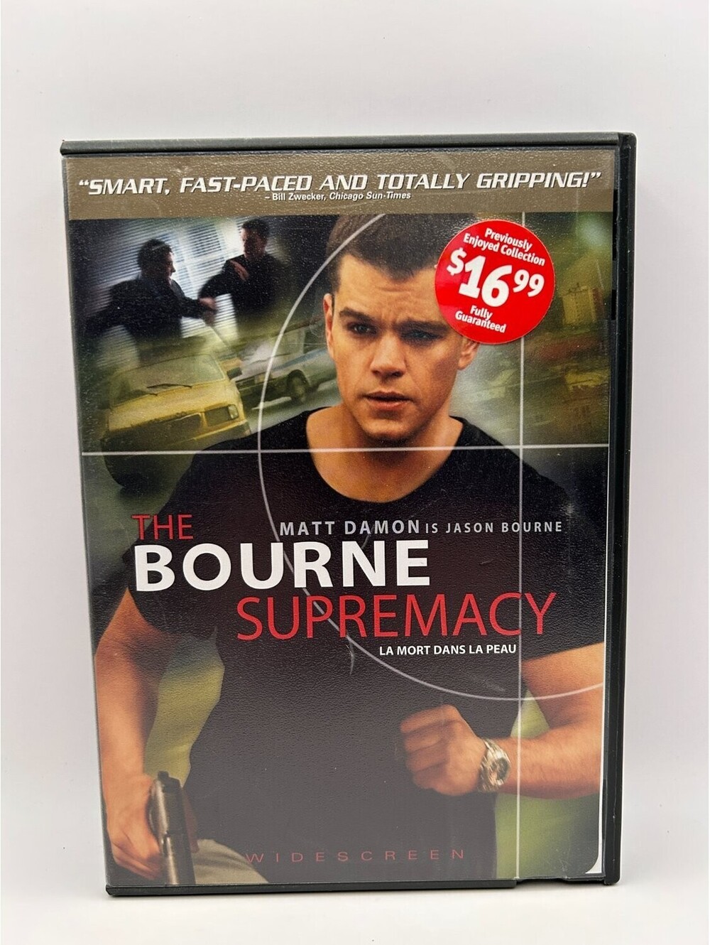 The Bourne Supremacy DVD Blockbuster Case Widescreen Matt Damon